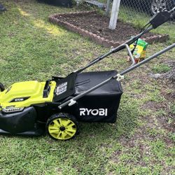 RYOBI 20-inch 13 Amp Electric Walk Behind Lawn Mower - Corded