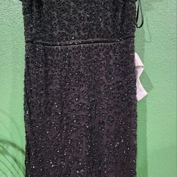 MAC DUGGAL

Black Hand Beaded Flounce Sleeve Midi Dress