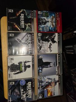 Ps3 games lot