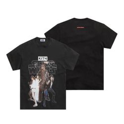 Size L - Kith x Star Wars Classic Vintage Tee Black for Sale in