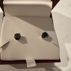 Black Diamond Earrings