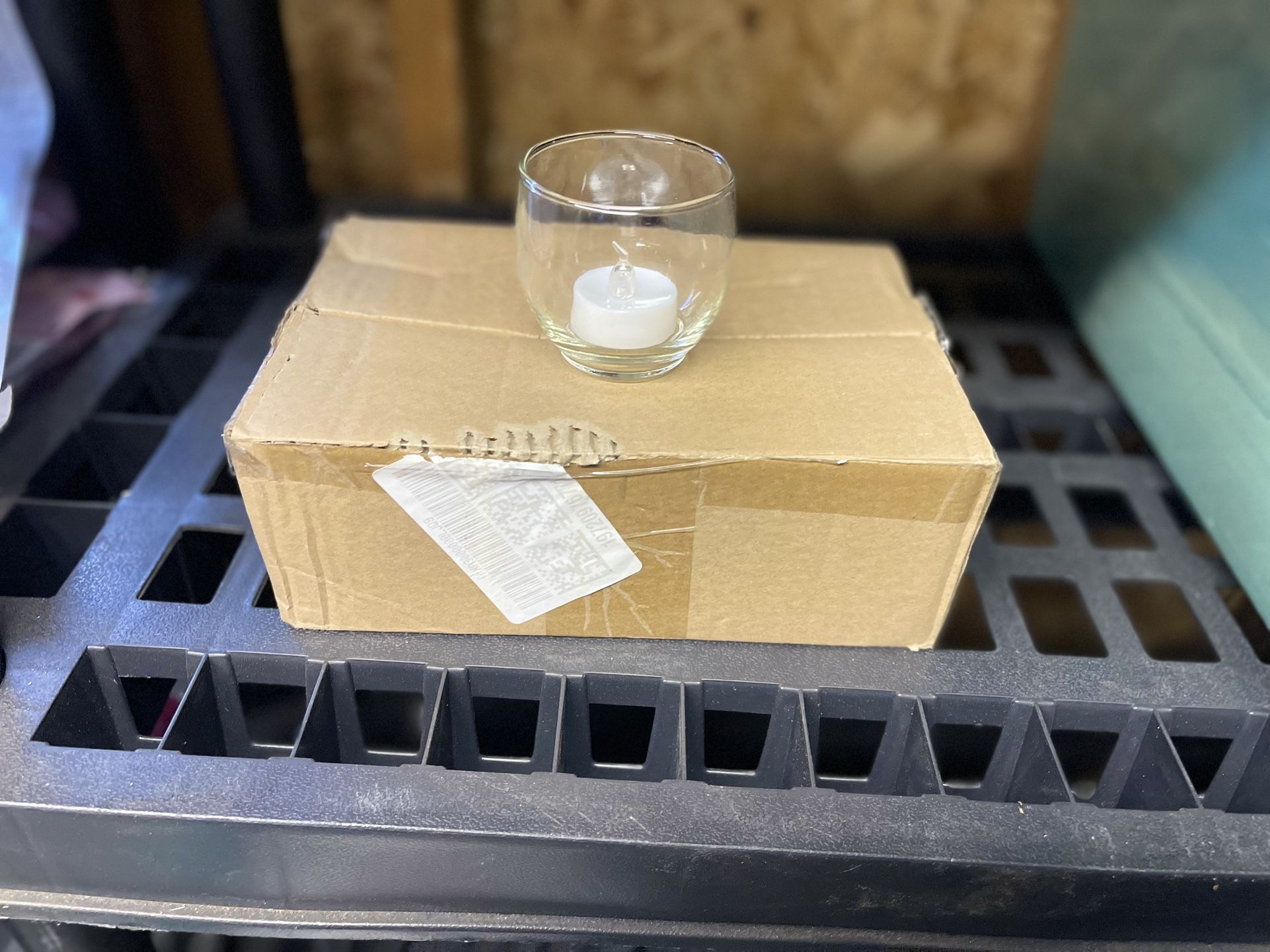 Glass Tealight Holders – 4 Boxes of 6 (24 Total) 