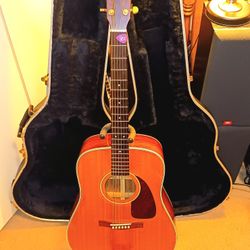 GUITAR ☆Fender Dg/40s Dreadnought 6 String ☆Spruce Right-handed Natural Rosewood Mahogany Guitar Beautiful Vintage Late '80s⅜