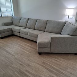 Couch / Sofa Sectional KEVIN CHARLES Gray 🛻 DELIVERY AVAILABLE 🛻 