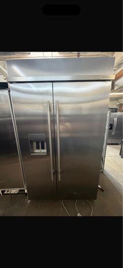 48” KITCHENAID BUILT IN STAINLESS STEEL REFRIGERATOR