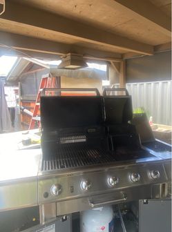 Stainless Steel Gas BBQ Grill