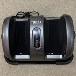 TERELAX Shiatsu Foot, Calf, and Forearm Massager. Gray. 