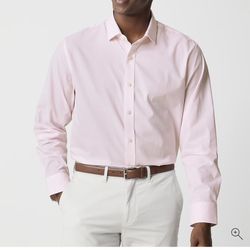 J Crew Wrinkle Free Dress Shirt 