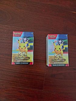 Pokemon 30th anniversary booster bundles