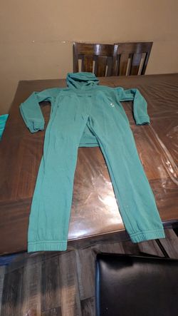 Abercrombie Kids Teal Hoodie and Jogger Set