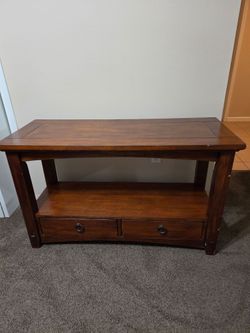 Sofa Table with 2 Drawers