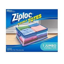 NICE! Ziploc Flexible Storage Tote - Jumbo XXL - 22 Gallons - Storage Organization