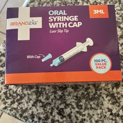 Oral Syringes W/caps 