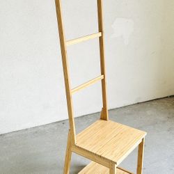 Chair with Towel Rack