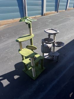 Set of 2 Multi-Level Cat Trees
