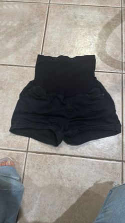 Pregnacy Black Shorts Size Large
