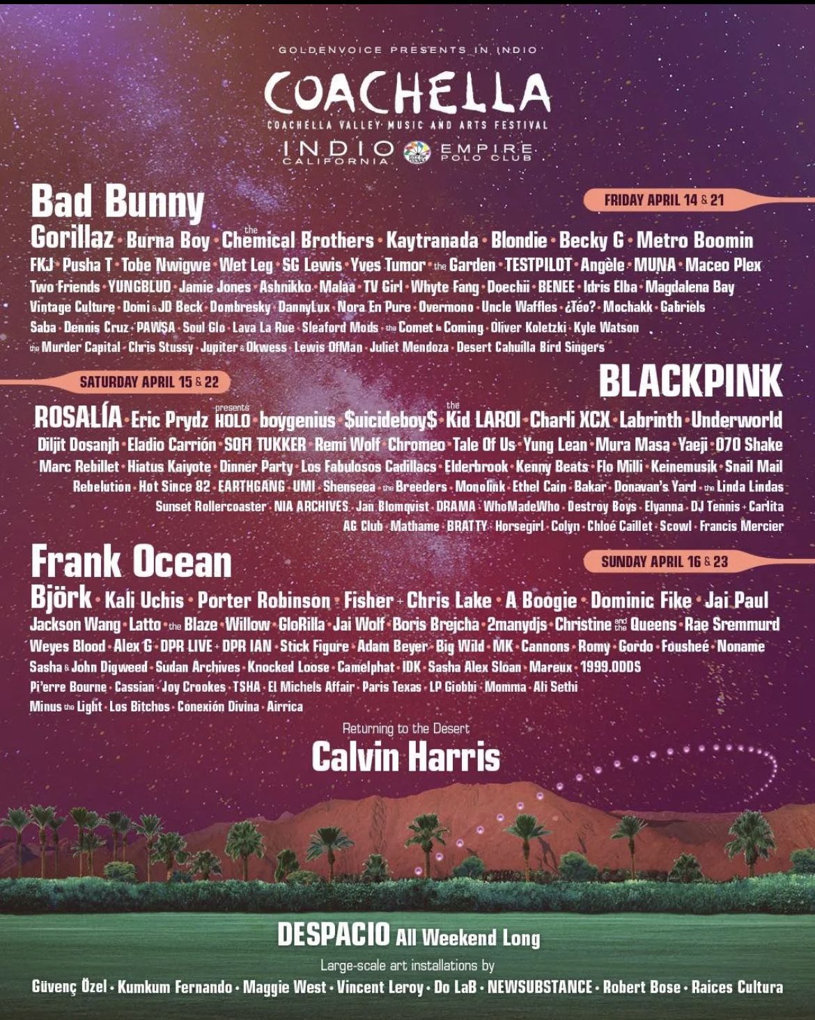 Weekend 1 Coachella Ticket For Cheap!