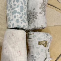 aden + anais 4-Pack Classic Swaddling Cloths