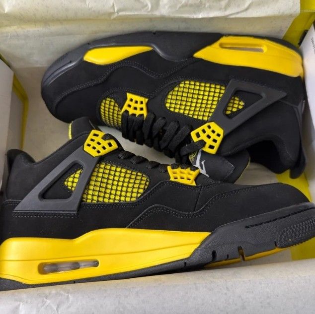 Jordan 4 Retro Yellow Thunder