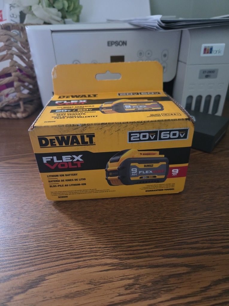 Dewalt Flex Volt 9AH