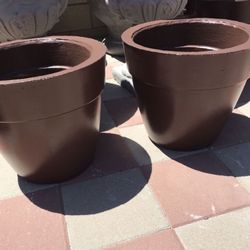 New Flower Pots Made Out Of Cement Perfect Gift 