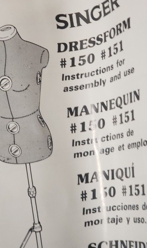 Singer Dressform
