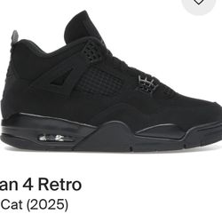 Jordan 4 Black Cat 2025