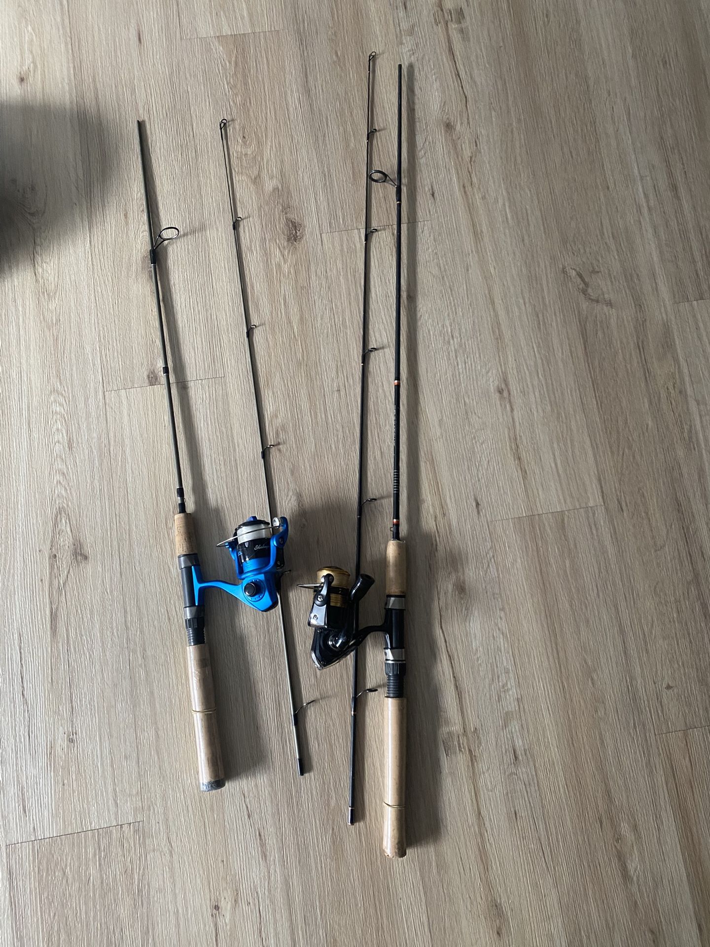 fishing rods