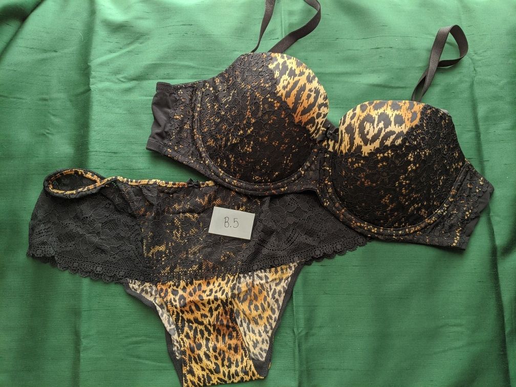 *NEW* 38C Victoria's Secret Cheetah Print Bra & Panty Set