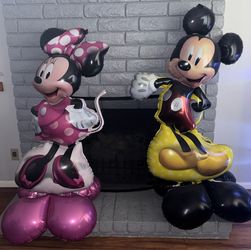 Mickey & Minnie Mylar balloons