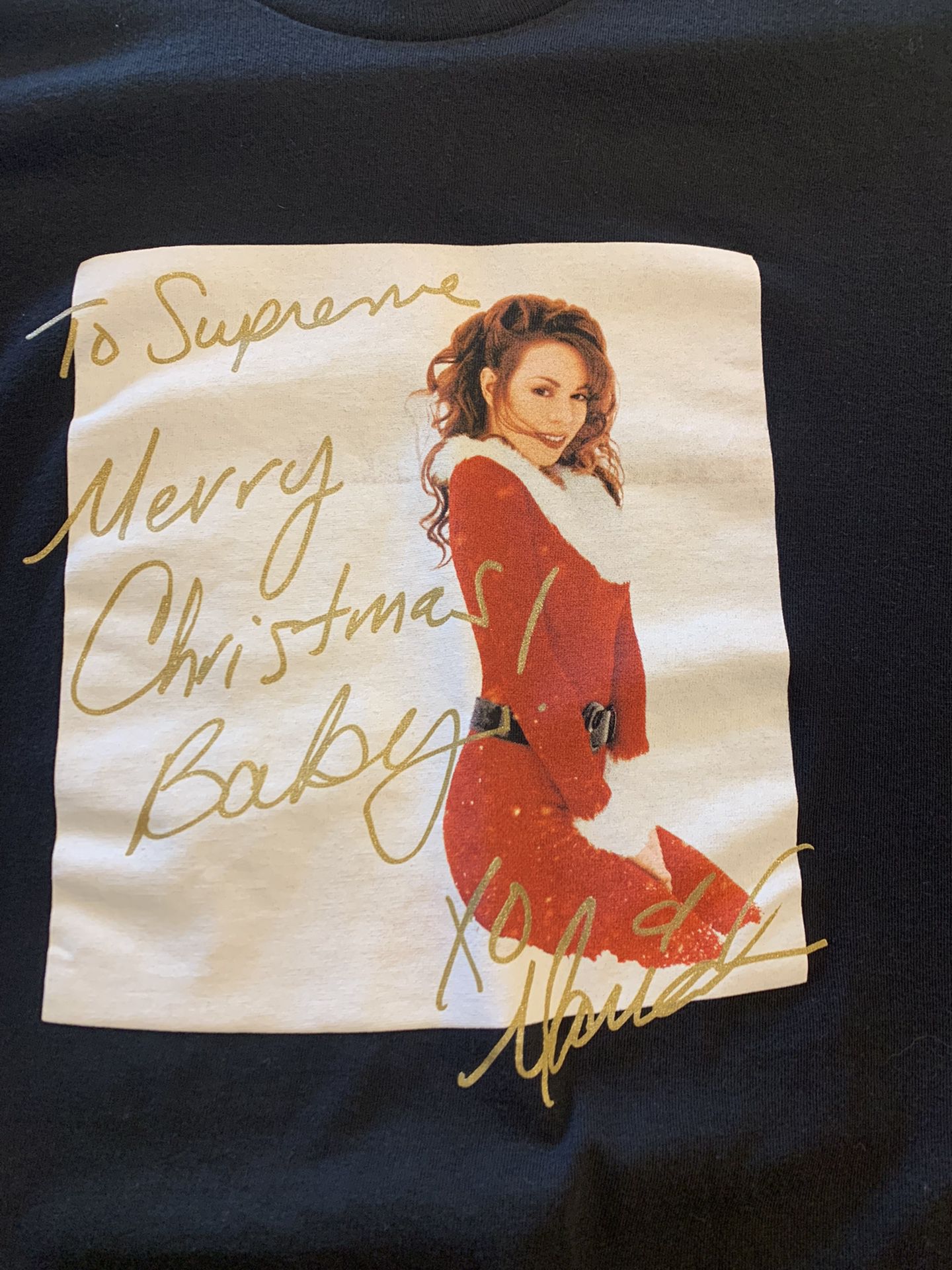 Supreme T shirt Mariah Carey 