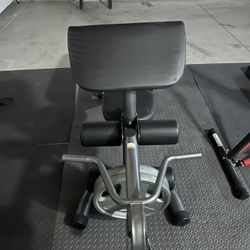 Weight Bench, Weights and rack. 