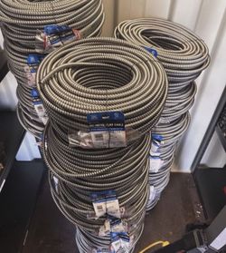 MC 12/2 Wire 250ft Spool Commercial Electrical Wire  