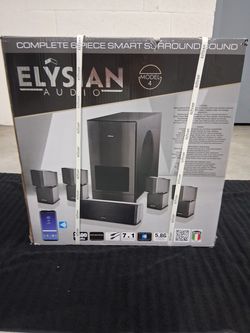 MOVE FORCES SALE, PRICE REDUCED BUT FIRM, GREAT 6 SPEAKER SURROUND SOUND 2600 WATTS WITH SUBWOOFER, GREAT BUY!!!