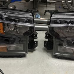 2025 Silverado OEM headlights and grille