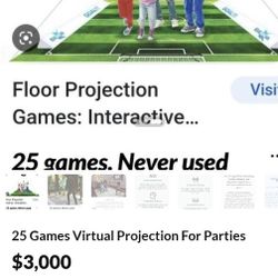 Game Projection New Never Used