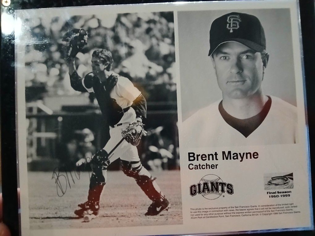 Giants Signed Photos