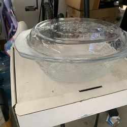 Princess House Fantasia Coverd Roaster Dutch Oven w/lid 6 Qt Casserole Dish 5306