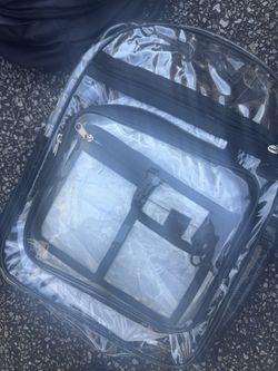 Clear Vinyl Backpack