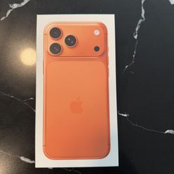 BRAND NEW Apple iPhone 17 Pro Max Cosmic Orange 256GB UNLOCKED