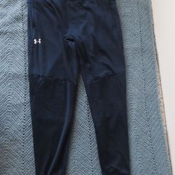 Under Armour Men's ColdGear Fleece Pants Sweatpants 1359147 408 Blue NWT XL