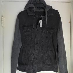 Men's Vintage Denim Hollister Large Flex Jacket Trucker
