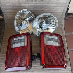 Jeep Headlight And Tail Lights OEM