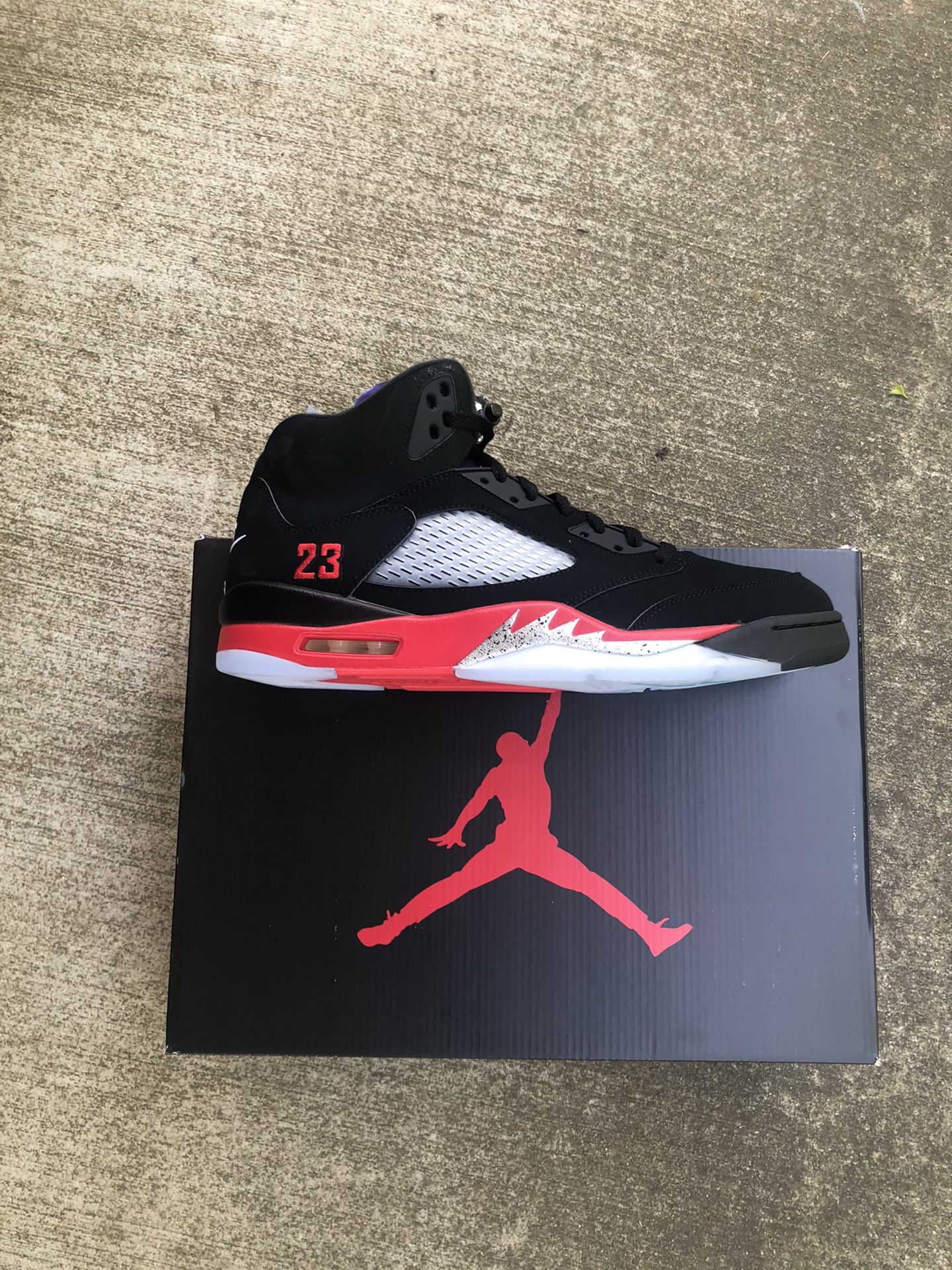 Jordan 5 top 3 retro Nike sz 12 13