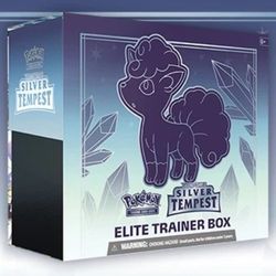 Pokemon TCG Sword & Shield Silver Tempest ETB Elite Trainer Box Factory Sealed