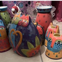 Cats Cats In Ceramic