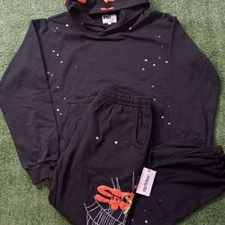 Spider Hoodie Set