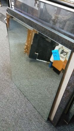 Beveled mirror