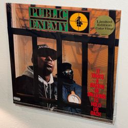 Red LP - Public Enemy - it takes a nation of millions to hold us down New Vinyl