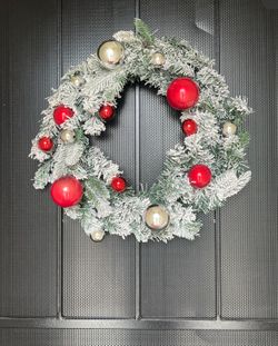 15" CHRISTMAS OUTDOOR DOOR WREATH